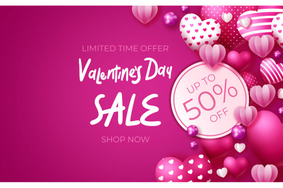 Download Valentines Day Sale Vector Banner - Valentines day Collection