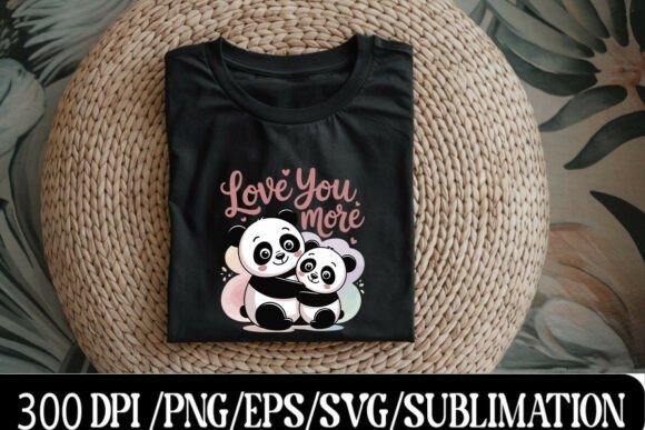 Download Romantic Panda Couple Love Design - Premium Resources