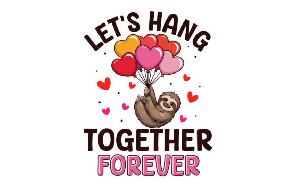Download Sloth Valentine Graphic for Sloth Lovers - Graphic Collection