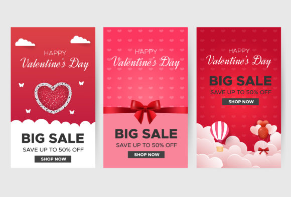 Download Valentines Day Sale Poster Template - Valentines day Collection