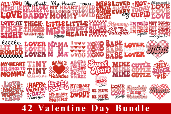 Download 42 Valentines Day Svg Bundle - Valentines day Collection