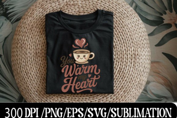 Download You Warm My Heart Coffee Love Design - Premium Resources