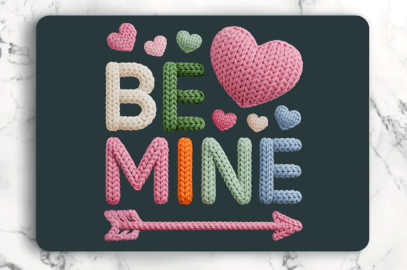 Download Be Mine Yarn, Trendy Valentines Day PNG - Valentines day Collection
