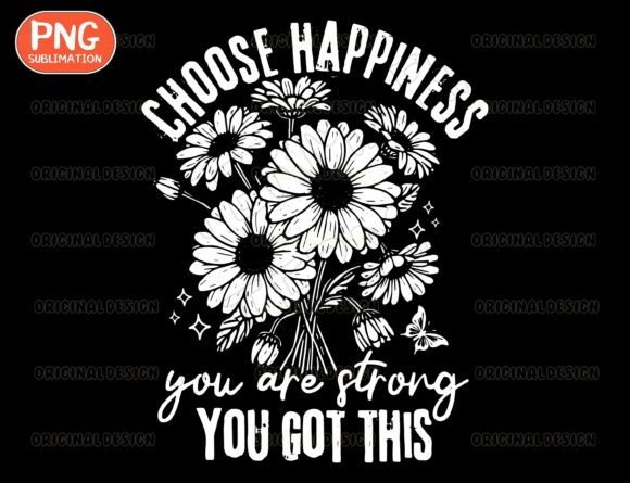 Download Choose Happiness PNG, Self Love Design - Premium Bundle